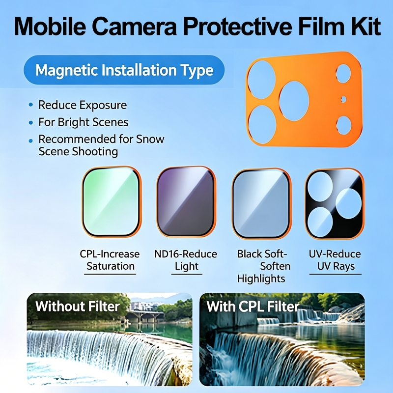 Camera Lens Protector - UV for Magnetic Filter Camera Lens