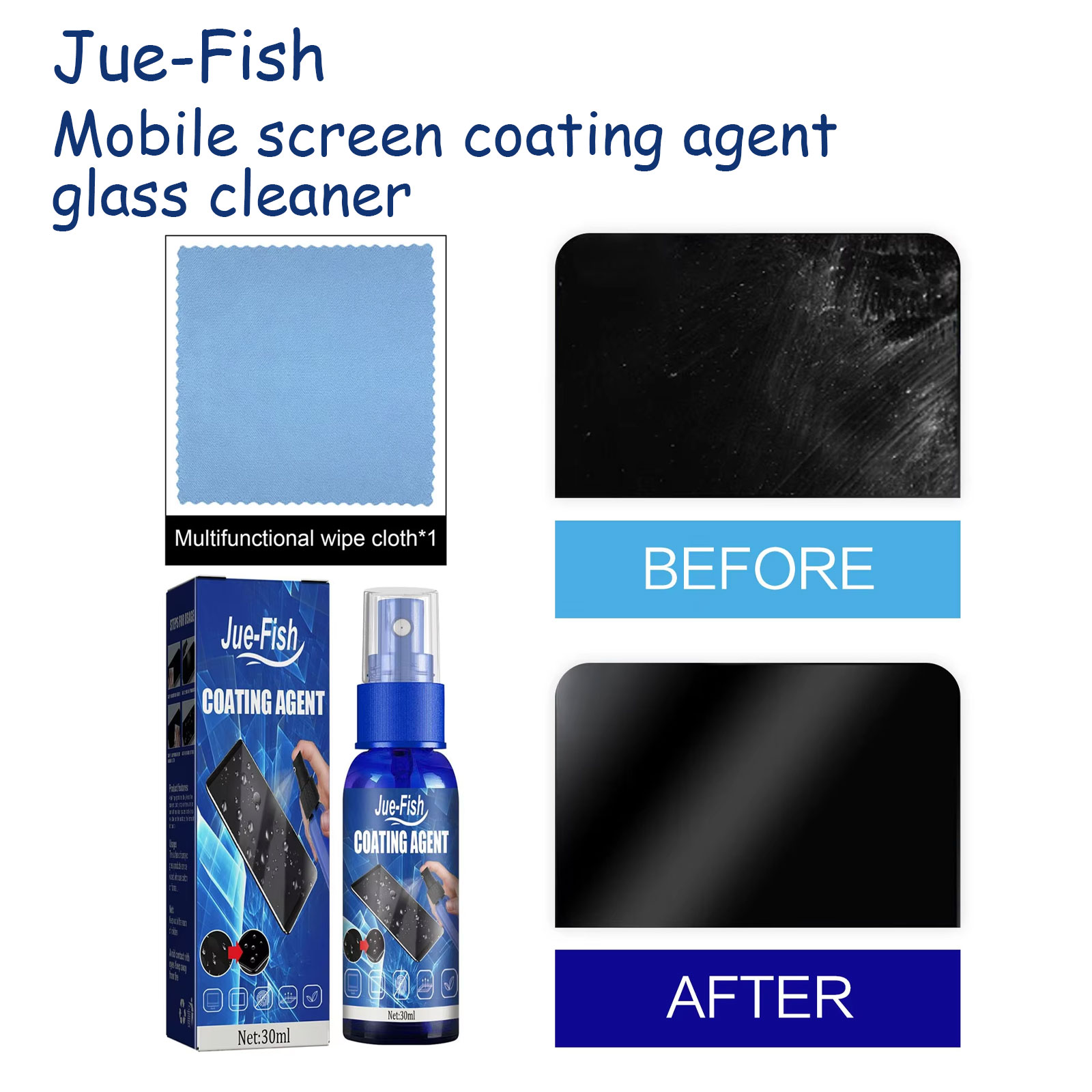 Oleophobic Coating Spray - Liquid Screen Protector Spray Screen Hydrophobic