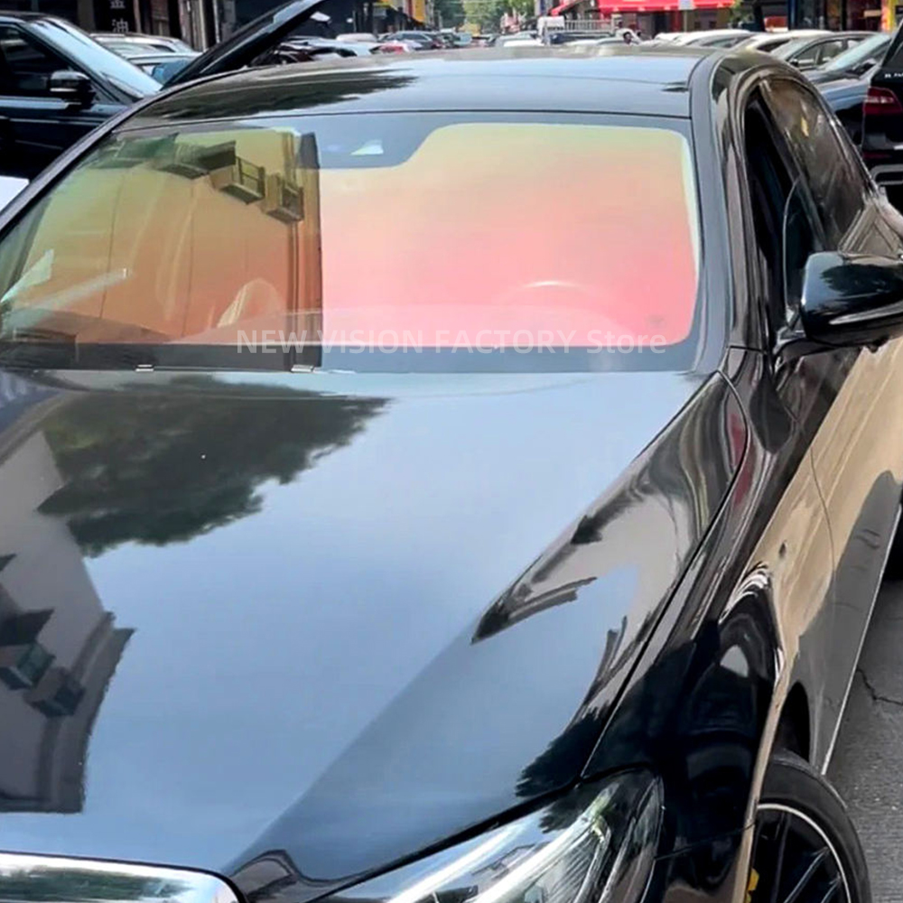 Glass Protector Auto - 1mX3m 70%VLT Aurora Red Green Chameleon