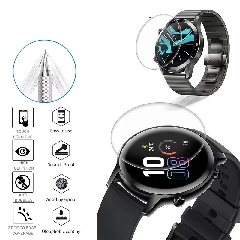 1-3Pcs Hydrogel Film For Garmi - Smartwatch Screen Film review and price