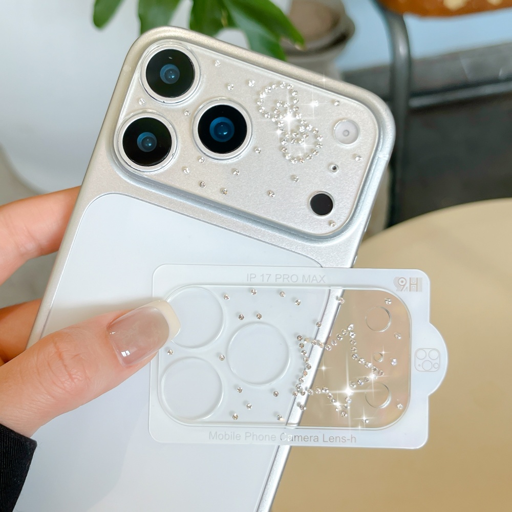 Luxuruy Diamond 3D Heart Glass - Camera Lens Protector review and price