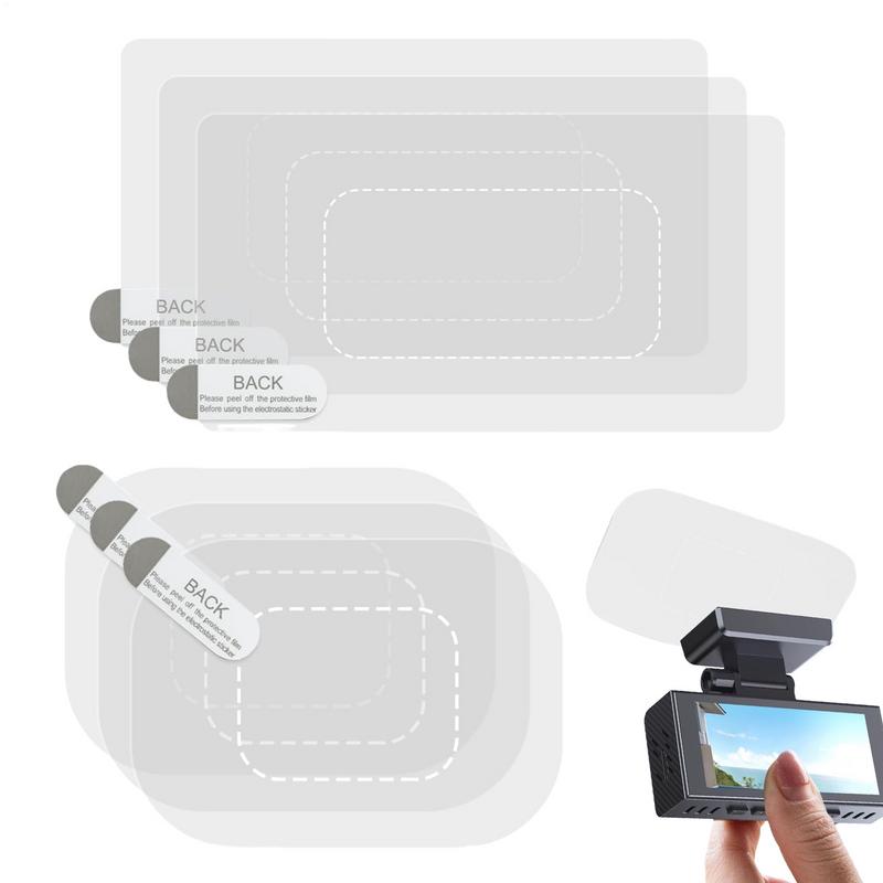 6pcs Static Stickers For Dashc - Glass Protector Auto review and price