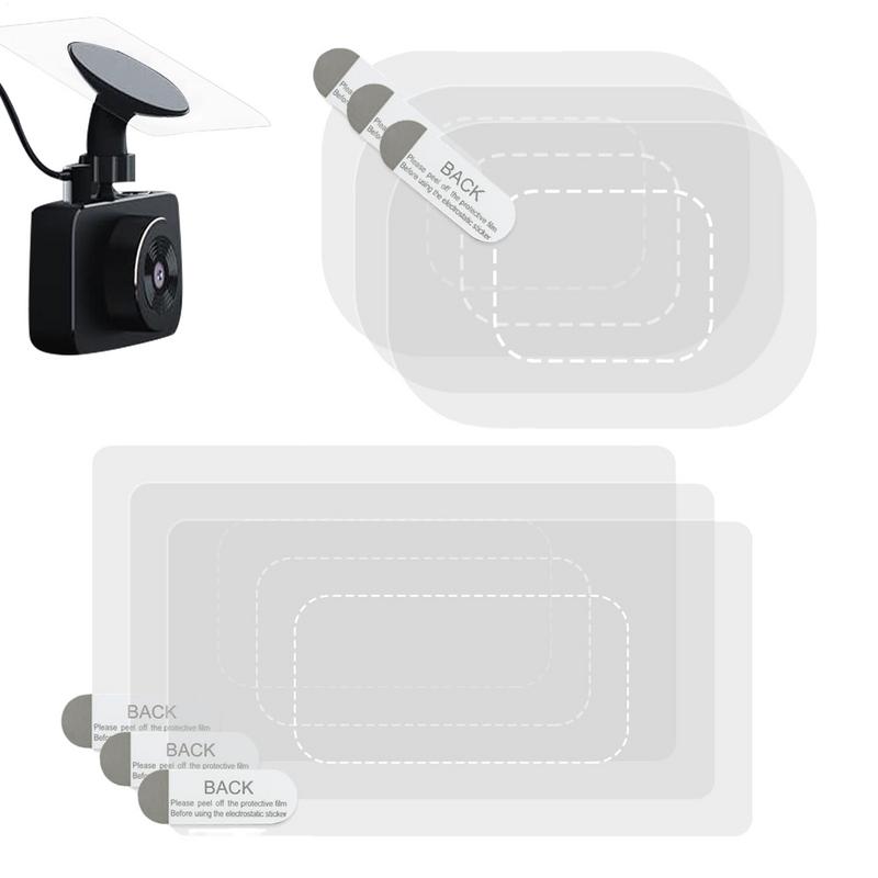 6pcs Static Stickers For Dashc - Glass Protector Auto review and price