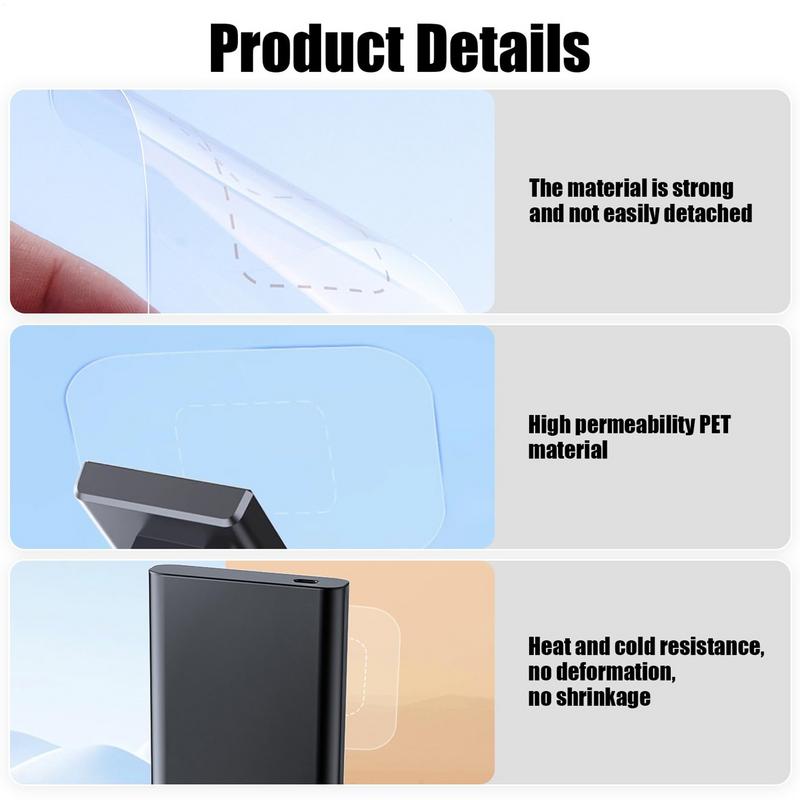 6pcs Static Stickers For Dashc - Glass Protector Auto review and price