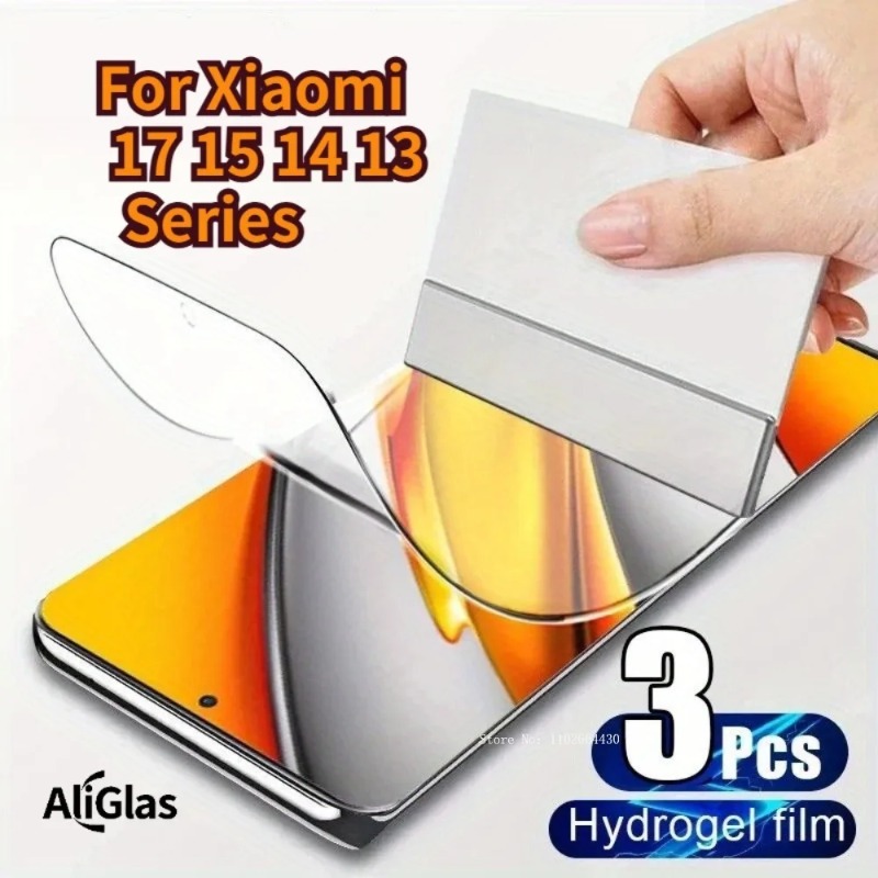 3pcs Hydrogel Film for Xiaomi  - Flexible Tpu Film review and price