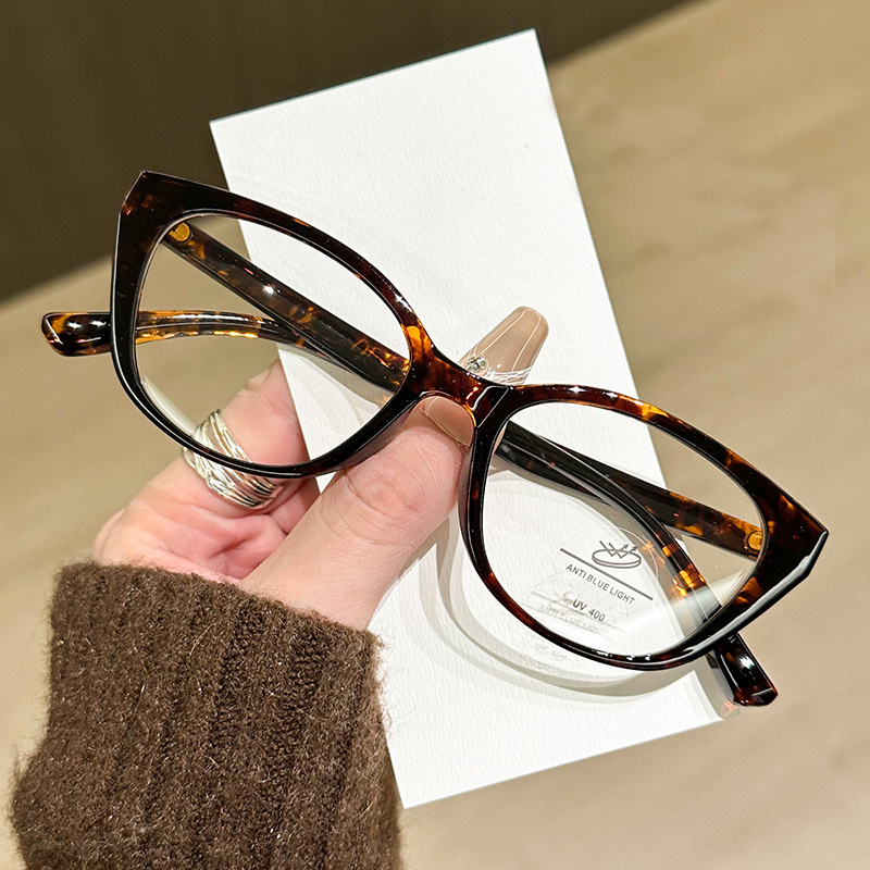New Hot Girl Tr90 Cat Eye Myop - Anti Blue Light Film review and price