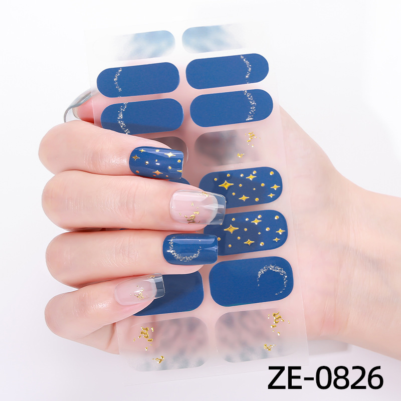16Tips Marble Gradient Starry  - Full Cover Adhesive review and price