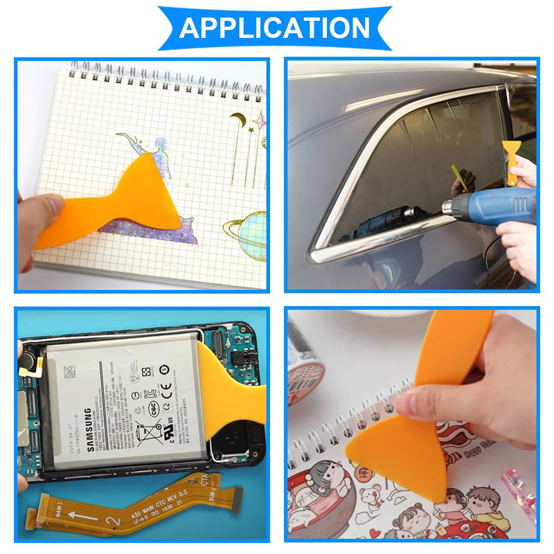 6/12pcs Plastic Scraper Car Au - Air Bubble Remover review and price