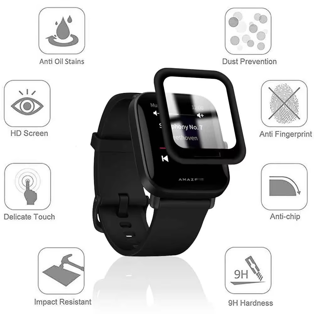 1-6 PCS Screen Protector Film  - Curved Edge Screen review and price