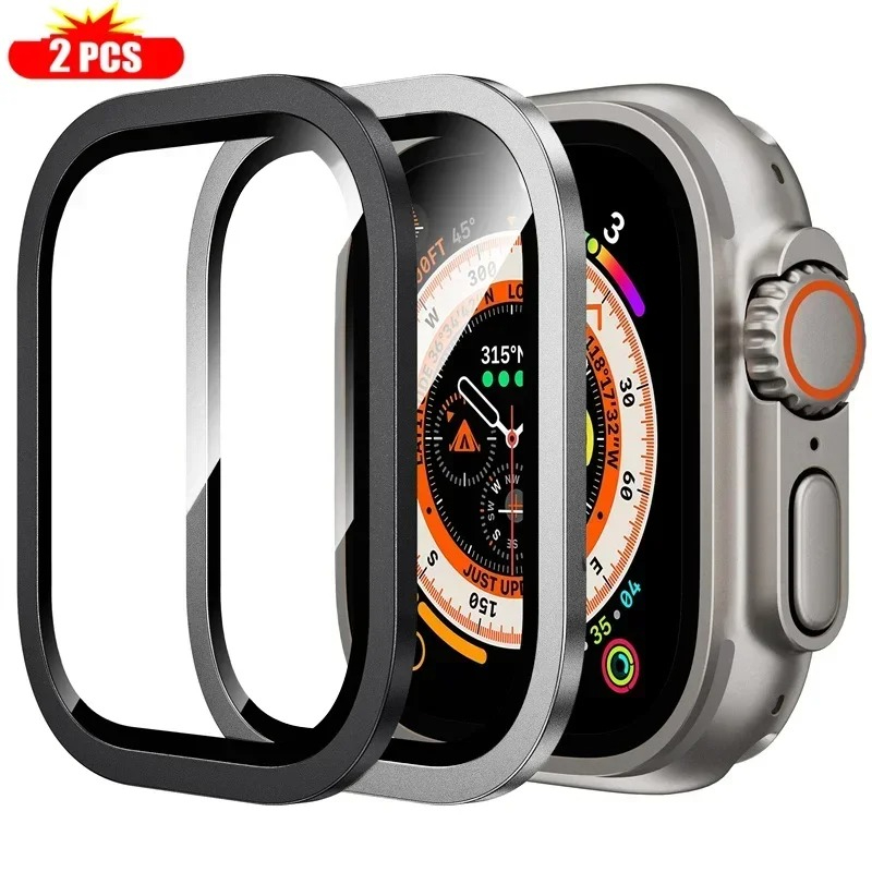 2PCS Tempered Glass for Apple  - Smartwatch Screen Film review and price
