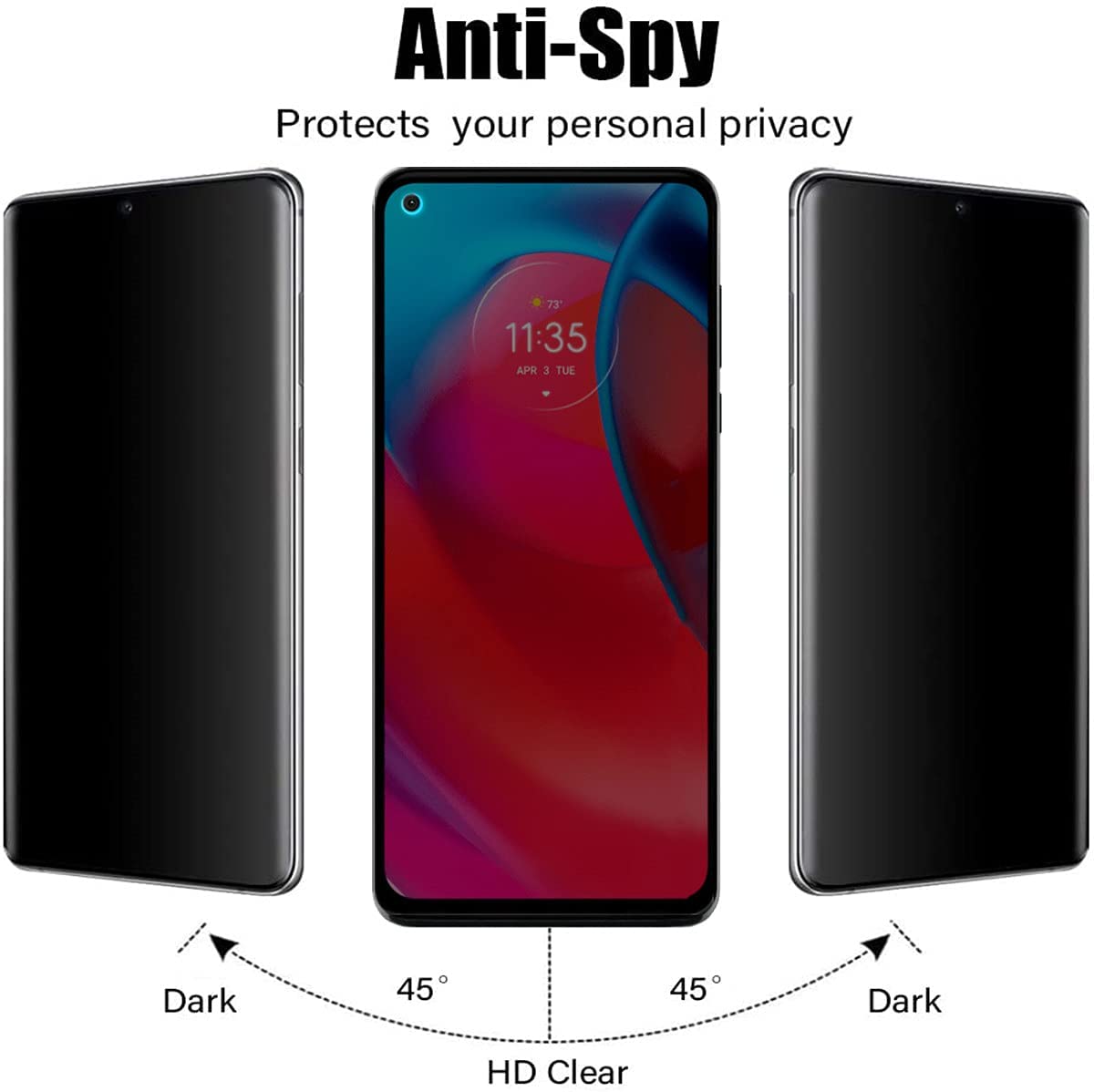 2 PACK Privacy Filter Tempered - Privacy Filter 2Pack review and price