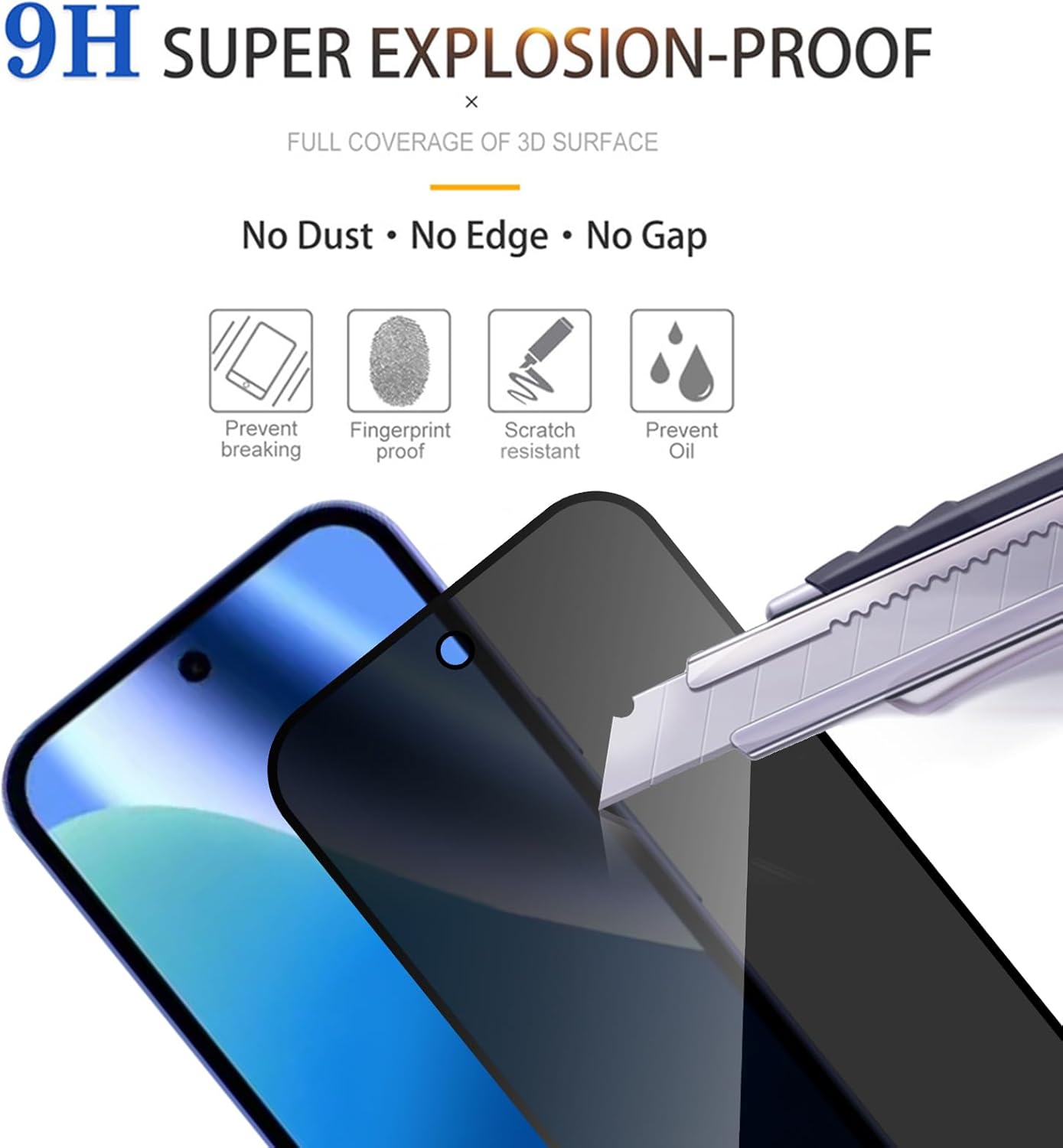 [2 Pack][Fingerprint Unlock Su - Privacy Filter 2Pack review and price