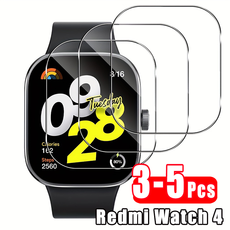 3-5Pcs Premium Tempered Glass  - Smartwatch Screen Film review and price