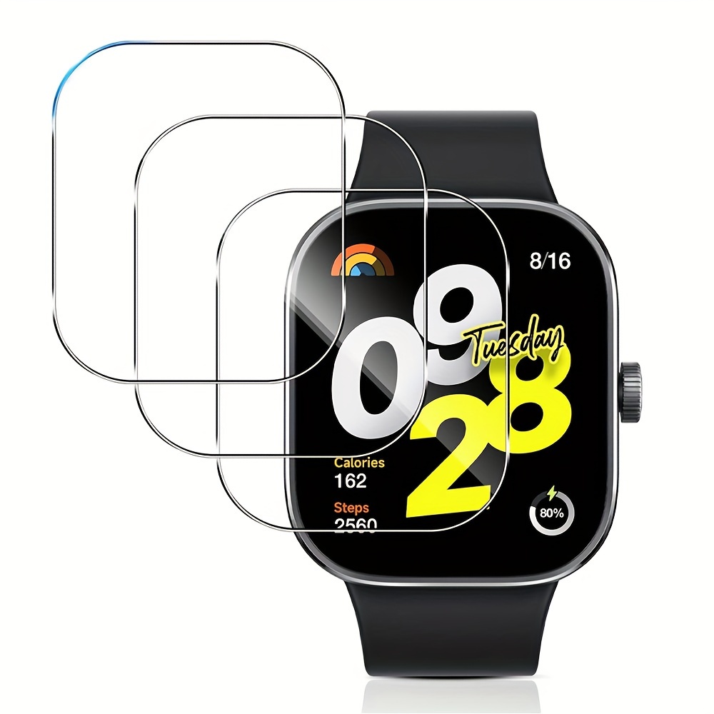 3-5Pcs Premium Tempered Glass  - Smartwatch Screen Film review and price