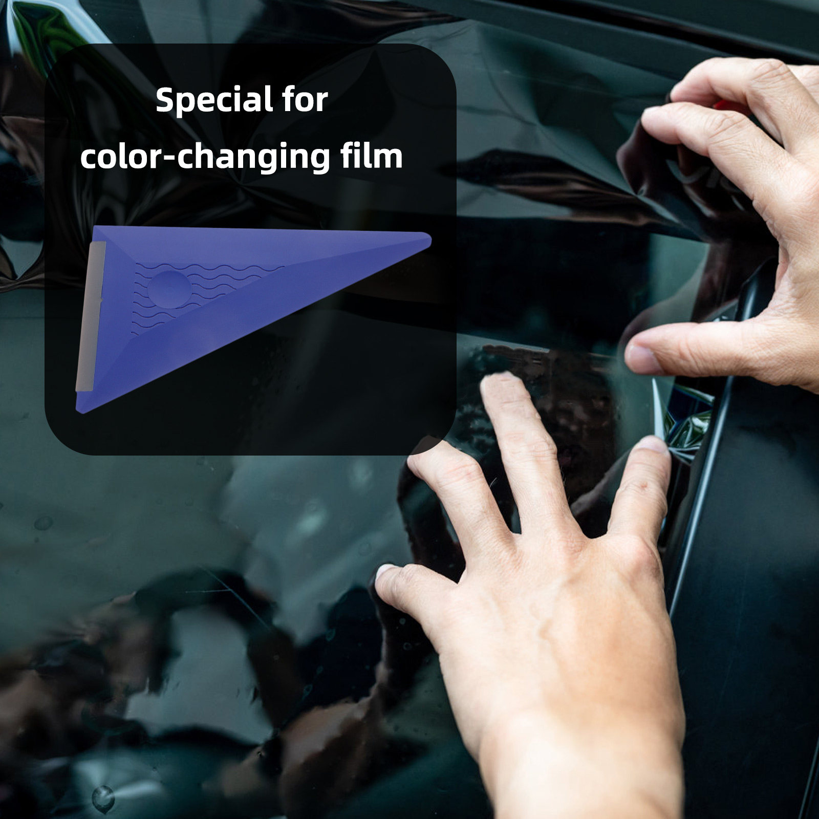 Auto Film Scraper Triangle Car - Air Bubble Remover review and price