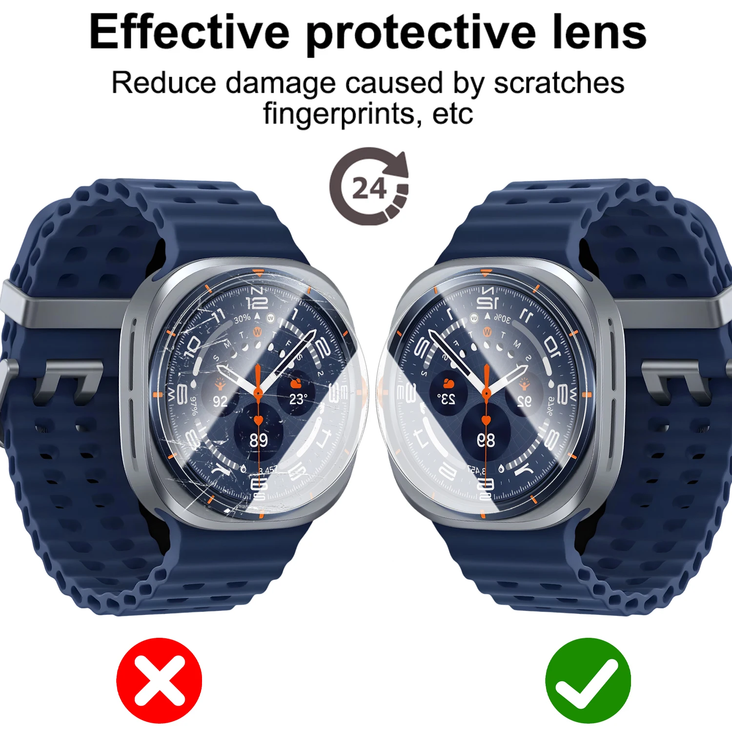 For Samsung Galaxy Watch Ultra - Glass Protector Auto review and price