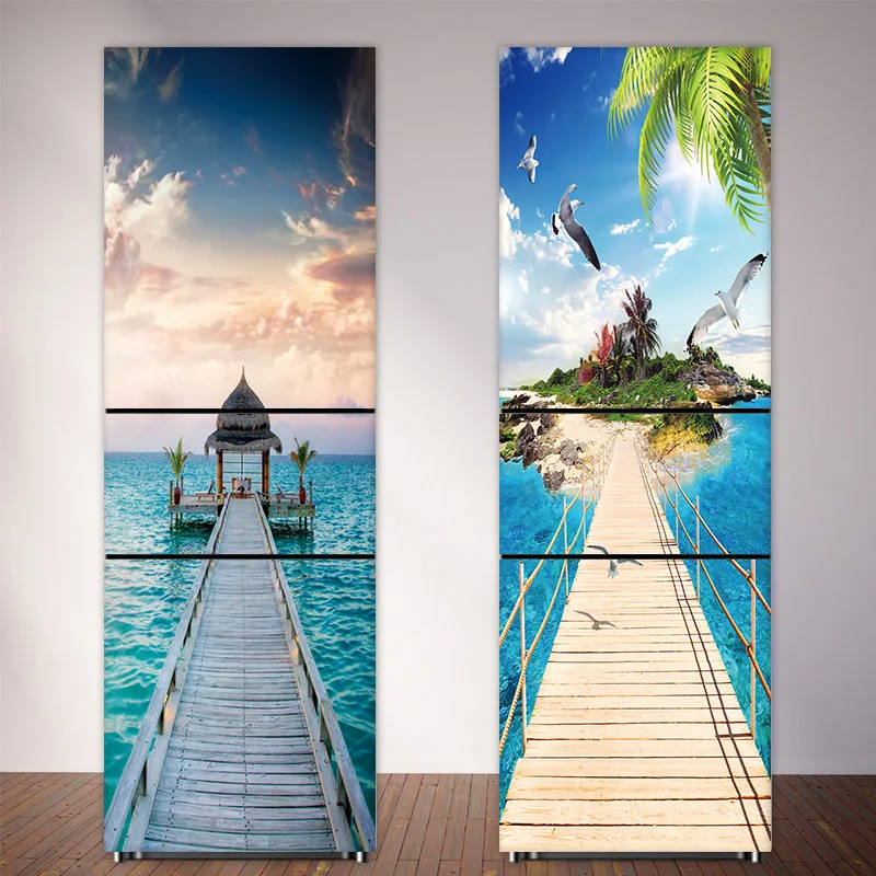 Seaside Beach Fridge Sticker F - Full Cover Adhesive review and price