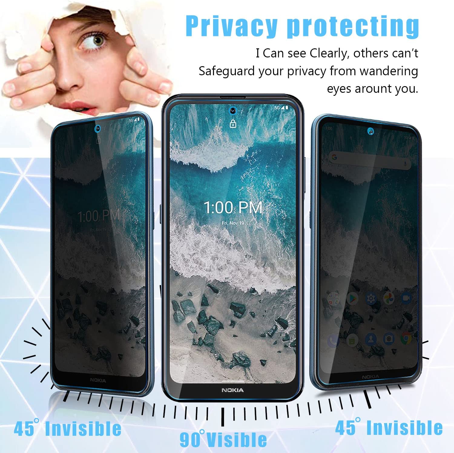 2 PACK Privacy Filter Tempered - Privacy Filter 2Pack review and price