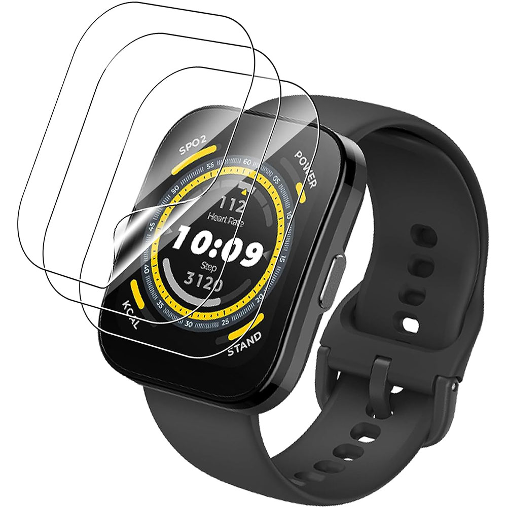 3PCS Clear HD Film Screen Prot - Smartwatch Screen Film review and price