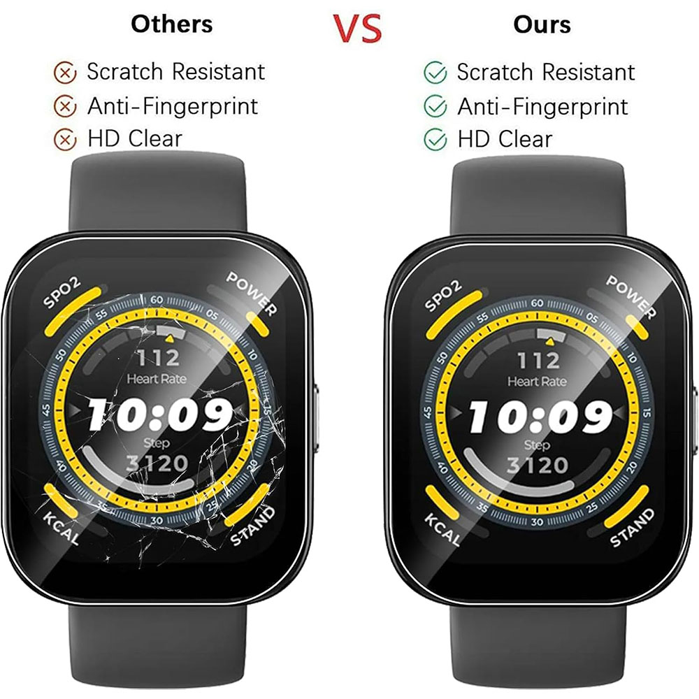 3PCS Clear HD Film Screen Prot - Smartwatch Screen Film review and price