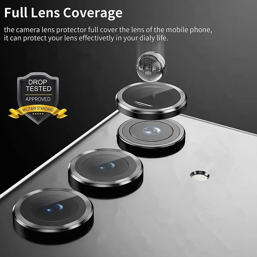Metal Camera Lens Protector Fo - Tempered Glass Screen 9H review and price