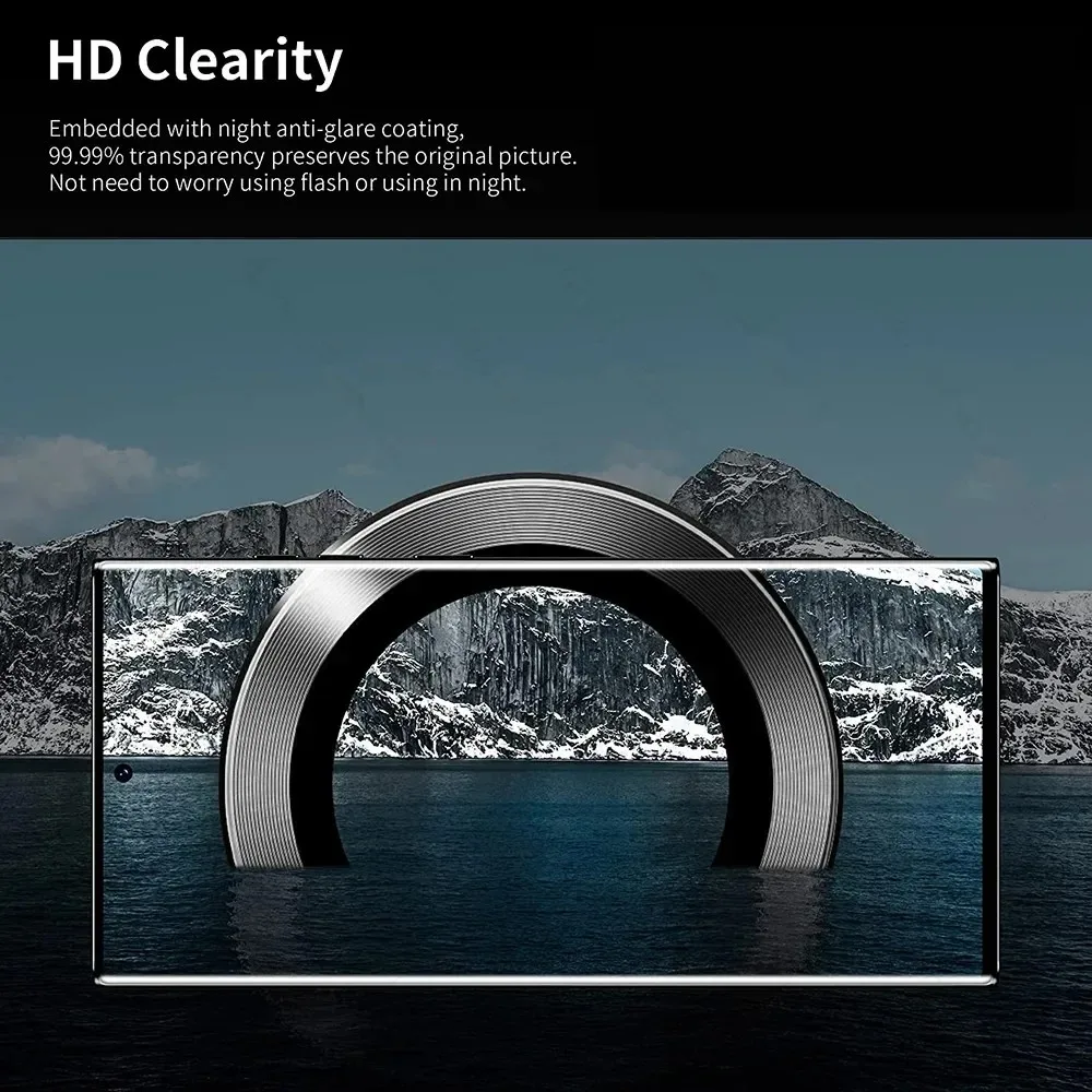 Metal Camera Lens Protector Fo - Tempered Glass Screen 9H review and price