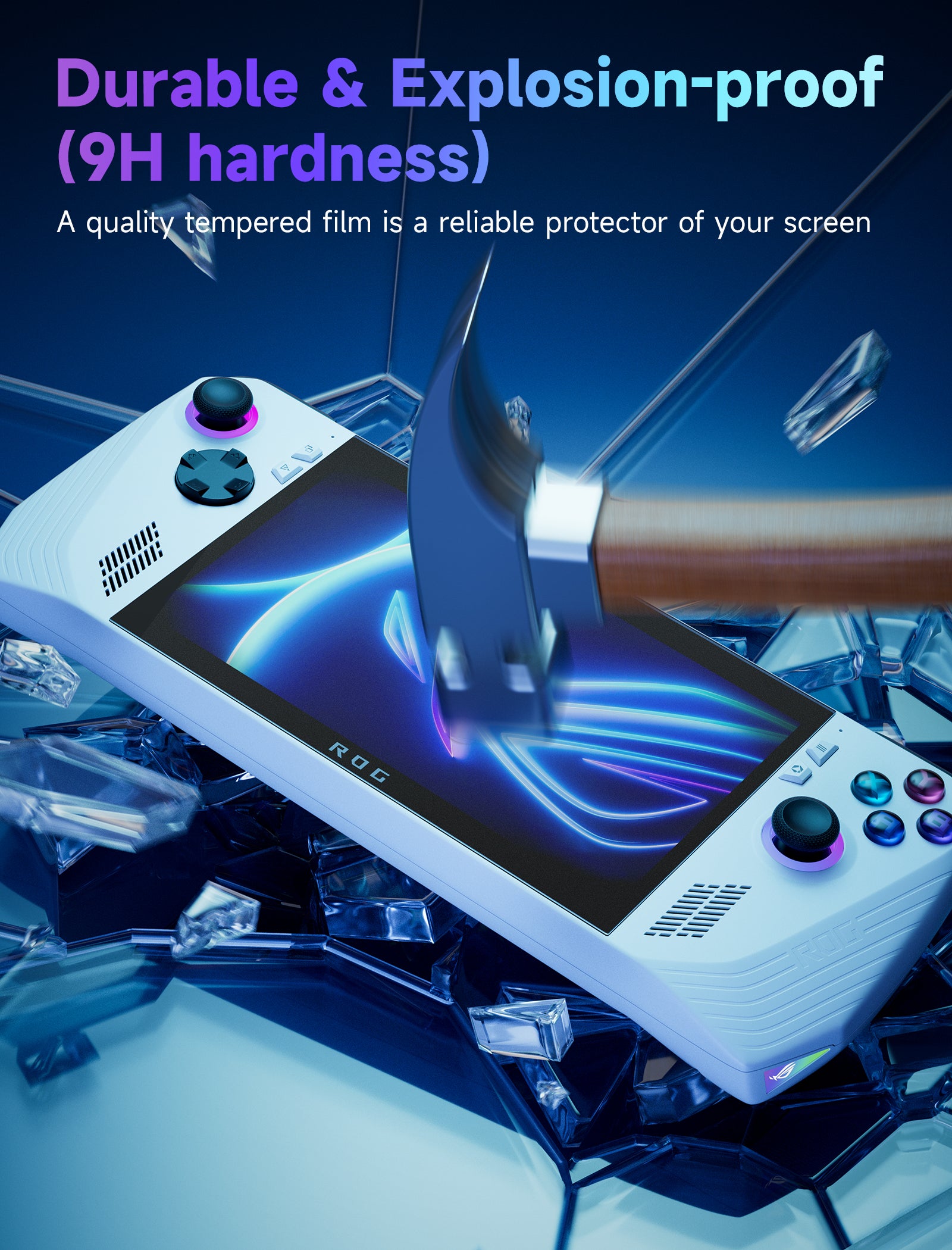 ROG Ally Anti Glare Protector, - Matte Anti Glare Screen review and price