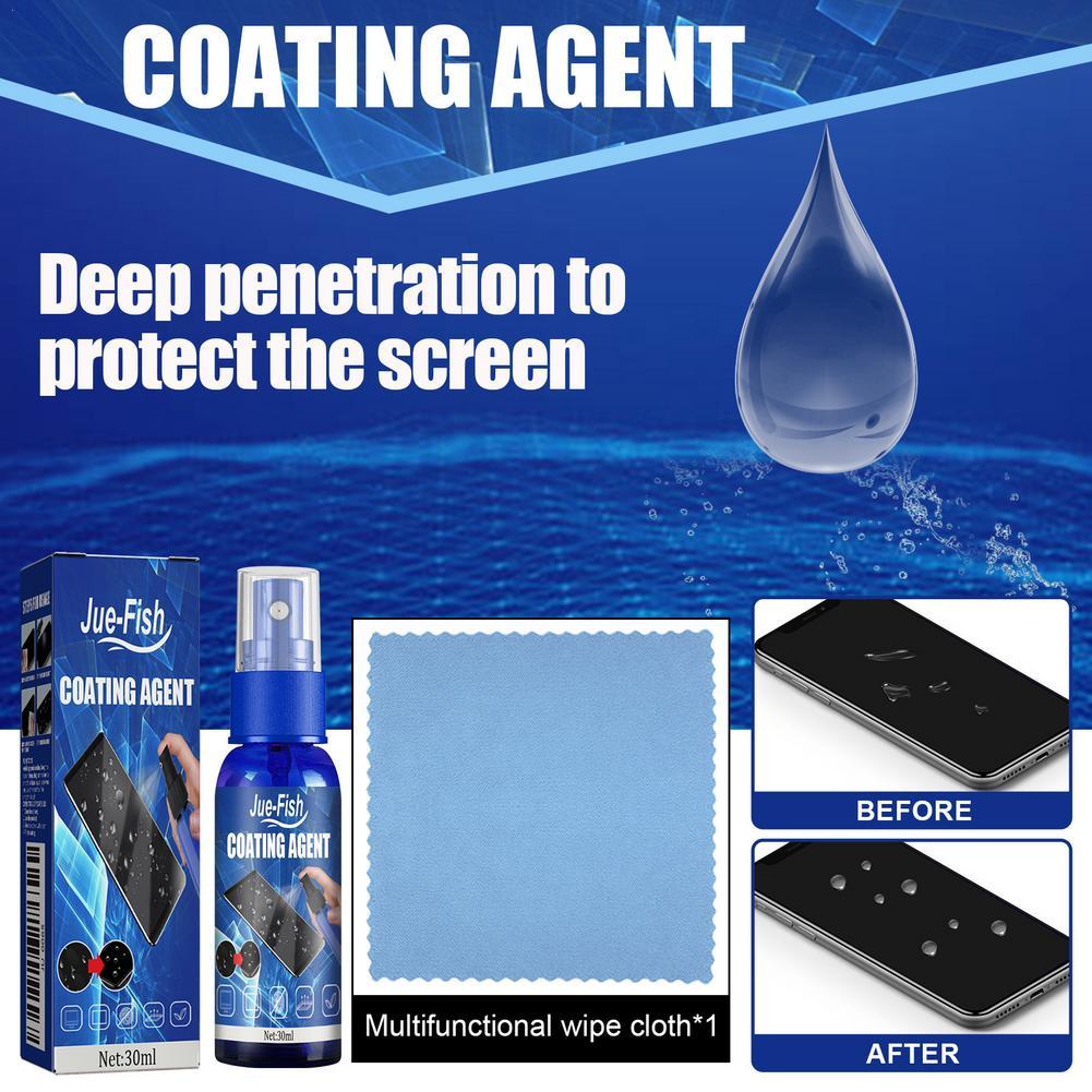 Liquid Screen Protector Spray  - Oleophobic Coating Spray review and price
