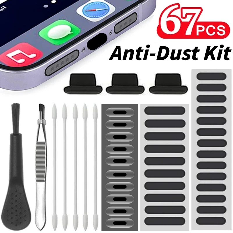 Universal Dust Plug Mobile Pho - Dust Removal Sticker review and price