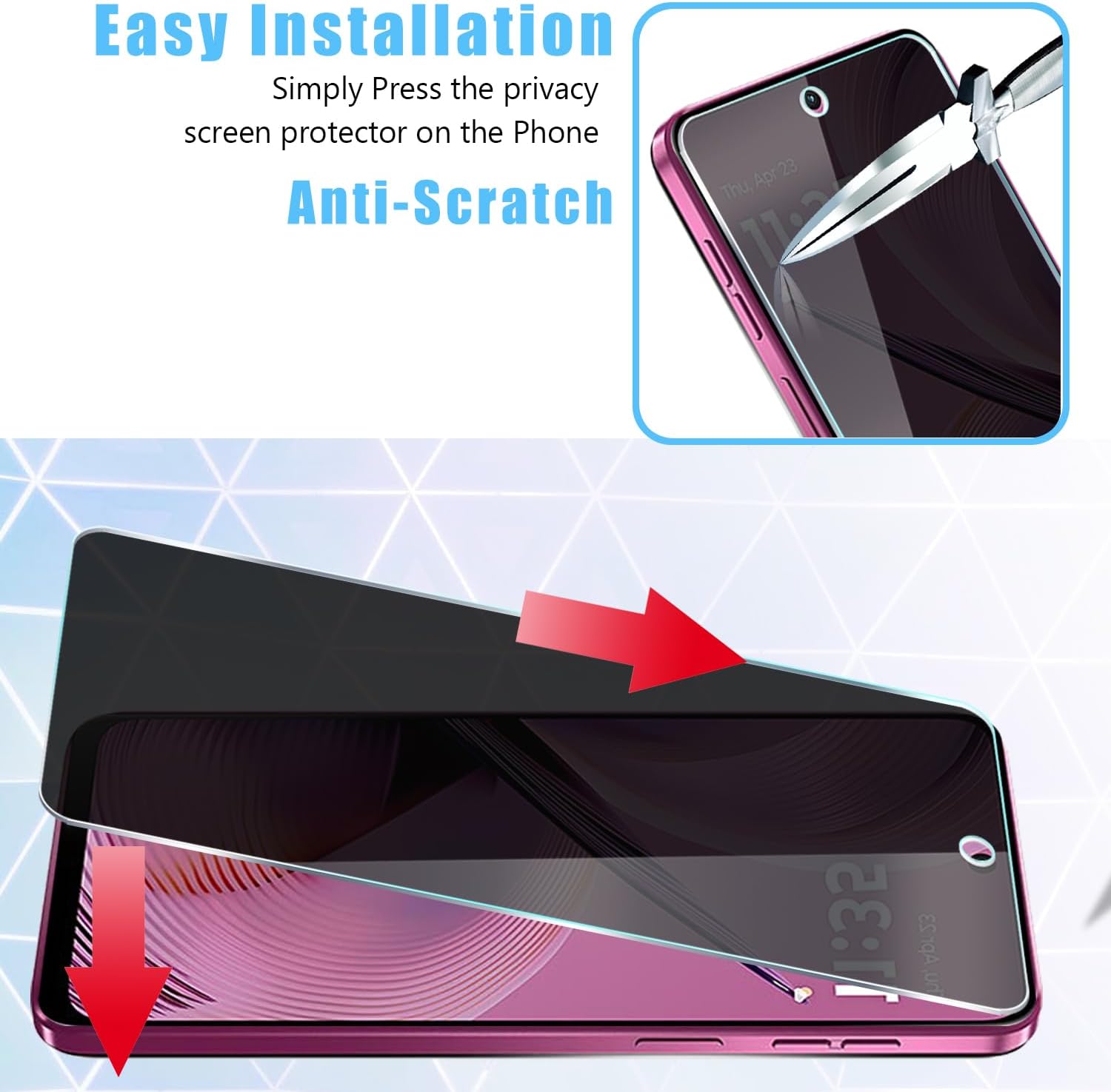 [2 Pack] For Moto G 5G 2025 Pr - Privacy Filter 2Pack review and price