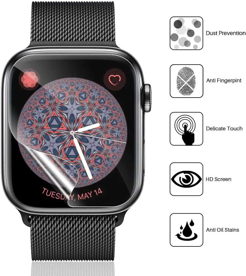 Screen Protector for Apple Wat - Hydrogel Screen Protector review and price