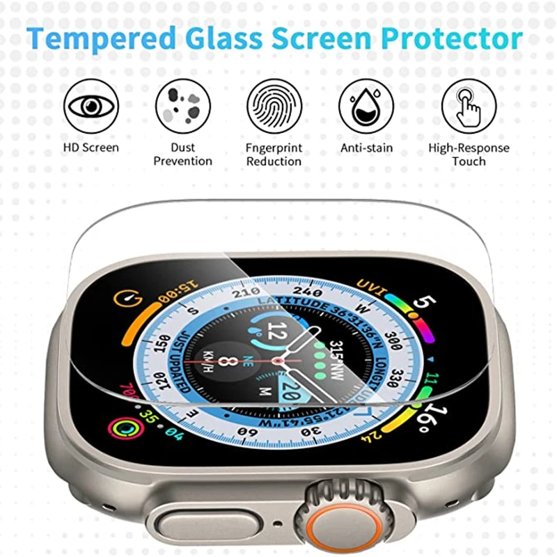 Tempered Glass for Apple Watch - Screen Alignment Tool review and price