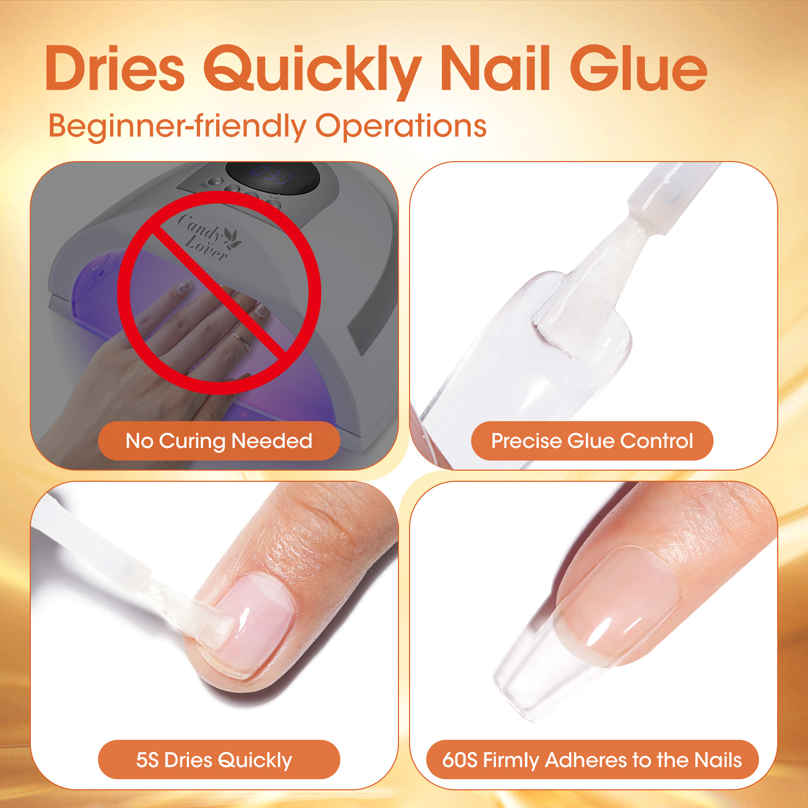 Super Strong Nail Glue Remover - Liquid Uv Glue Kit review and price