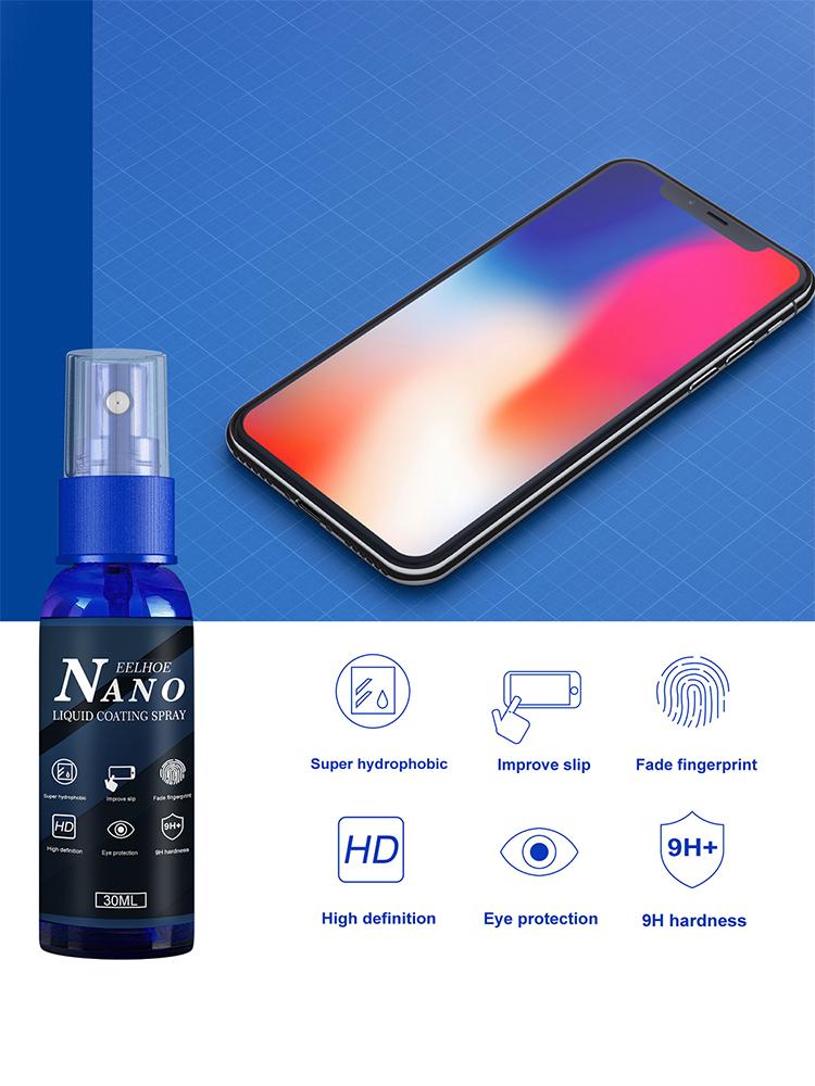Liquid Screen Protector Spray  - Oleophobic Coating Spray review and price